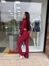 conjunto flare com recorte