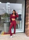 conjunto flare com recorte
