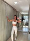 conjunto bicolor microcanelado