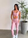 conjunto bicolor microcanelado