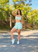 conjunto fitness em poliamida