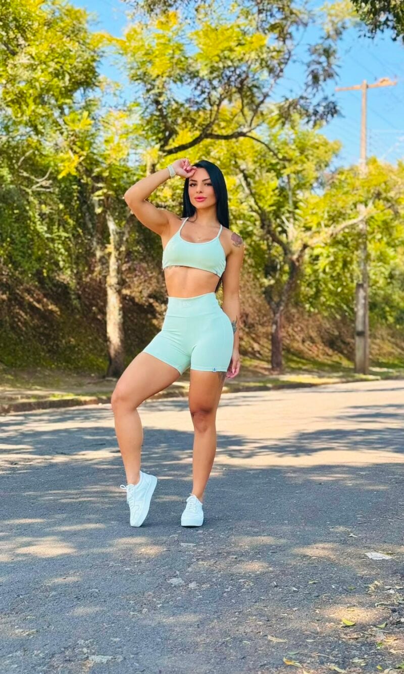conjunto fitness em poliamida conjunto fitness em poliamida