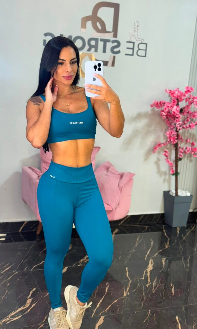 conjunto fitness em poliamida conjunto fitness em poliamida