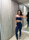 conjunto fitness de legging e top