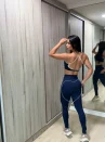conjunto fitness de legging e top